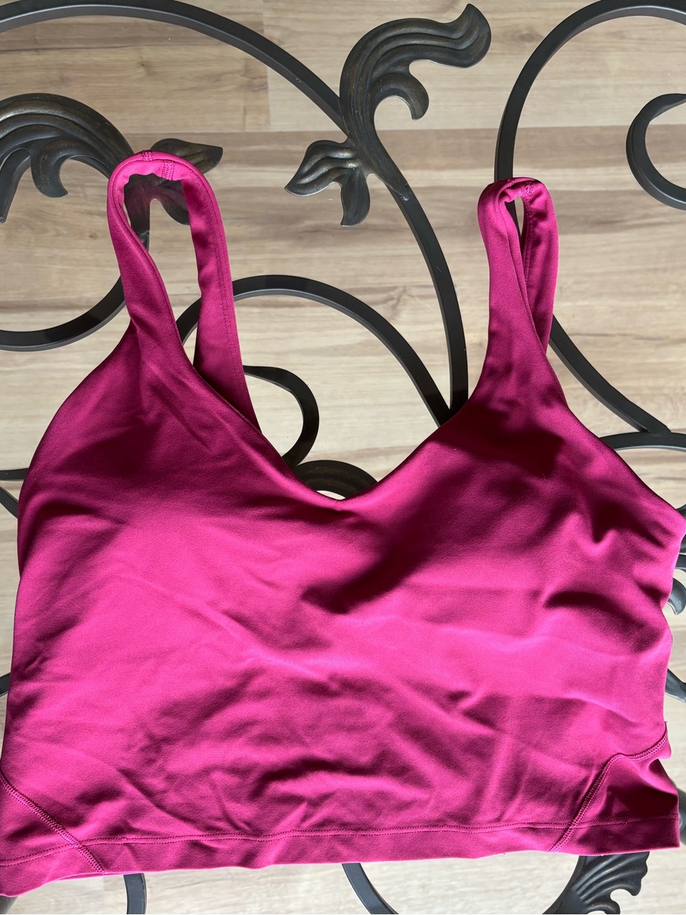 Lululemon Align top Pomegranate size 10